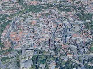Braunschweig City, Germany (2025) 3D Model preview