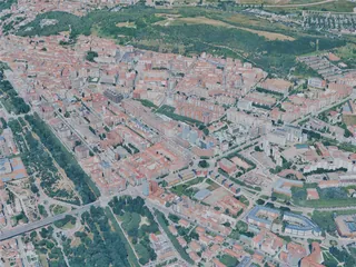 Burgos City, Spain (2025) 3D Model preview