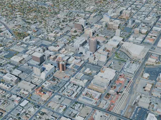 Albuquerque City, USA (2025) 3D Model preview