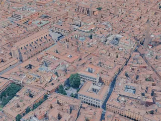 Bologna City, Italy (2025) 3D Model preview