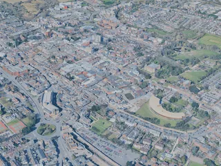 Colchester City, UK (2025) 3D Model preview