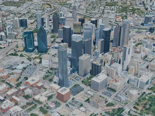 Dallas City, USA (2025) 3D Model preview