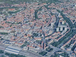 Erfurt City, Germany (2025) 3D Model preview