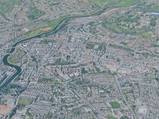 Exeter City, UK (2025) 3D Model preview