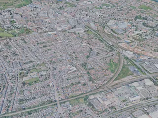 Gloucester City, UK (2025) 3D Model preview