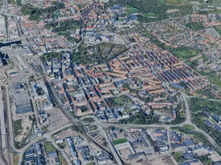 Helsingborg City, Sweden (2025) 3D Model preview