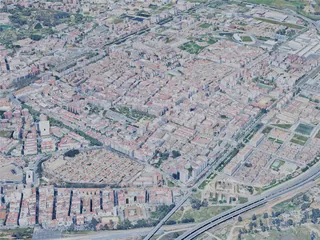 Huelva City, Spain (2025) 3D Model preview