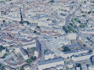 Limoges City, France (2025) 3D Model preview