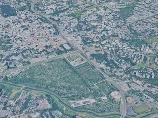 Lublin City, Poland (2025) 3D Model preview