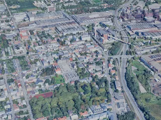 Ostrava City, Czechia (2025) 3D Model preview
