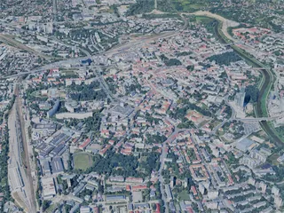 Rzeszow City, Poland (2025) 3D Model preview
