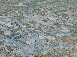 Santa Fe City, USA (2025) 3D Model preview