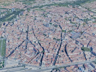 Valladolid City, Spain (2025) 3D Model preview