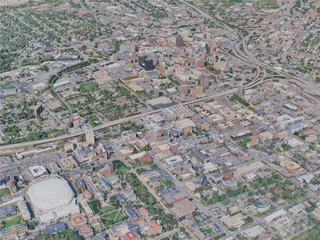 Syracuse City, USA (2025) 3D Model preview
