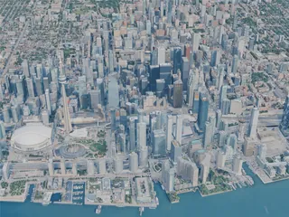 Toronto City, Canada (2025) 3D Model preview