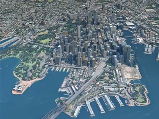 Sydney City, Australia (2025) 3D Model preview