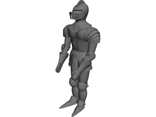 Knight Armor 3D Model