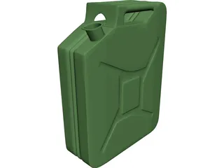 Fuel Can 3D Model