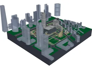 City Centre 3D Model