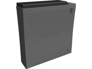 XBox 360 Console 3D Model