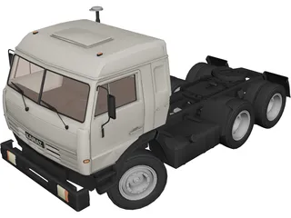 KAMAZ 3D Model