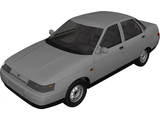 VAZ 2110 3D Model