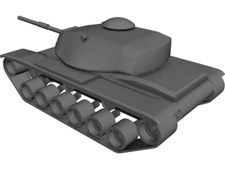 M60A3 CAD 3D Model