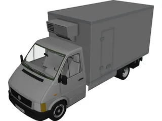 Volkswagen LT Refrigerator 3D Model