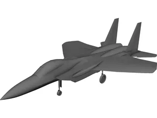 F-15 CAD 3D Model