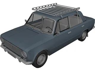 VAZ 21012 3D Model