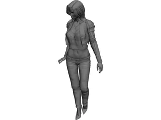 Woman 3D Model