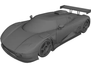 Koenigsegg CCGT 3D Model