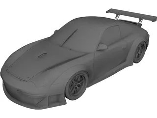 Porsche 911 GT3 RSR 3D Model