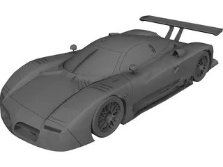 Nissan R390 GT-1 3D Model