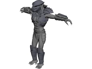 Predator 3D Model