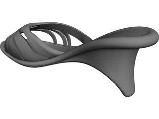 Infinity Wedge CAD 3D Model