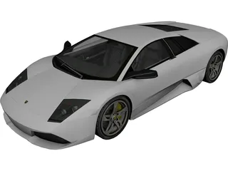 Lamborghini Murcielago LP640 3D Model