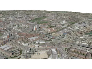 Southampton City (UK) 3D Model