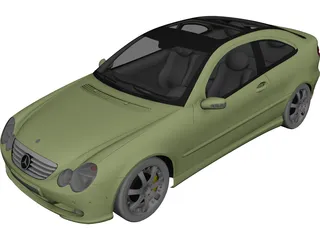 Mercedes-Benz Sport Coupe 3D Model