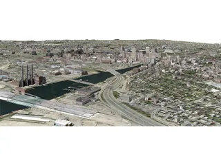 Providence City 3D Model