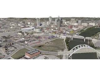 Nashville City 3D Model