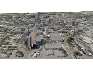 Raleigh City 3D Model