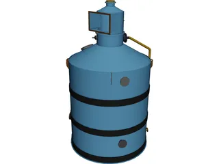 Salt Tank 3D Model