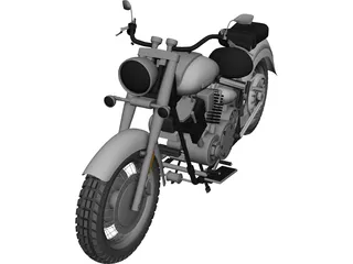 Yamaha FJ1100 (1979) 3D Model