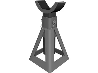 Jack Stand 3D Model 3D Preview