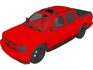 Chevrolet Avalanche (2008) 3D Model