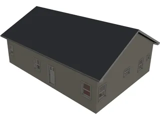Ranch House [+Interior] 3D Model