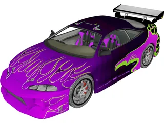 Mitsubishi Eclipse [Tuned] 3D Model