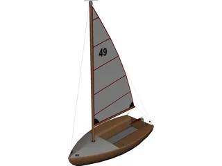 Boat Small 3D Model