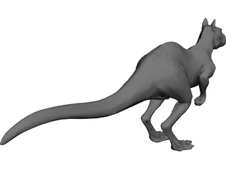 Kangaroo CAD 3D Model